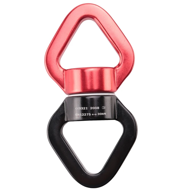 Açık evrensel tekerlek rotasyon bağlayıcı 360-Degree dönen şaft 3000 Kg çekme kuvveti tırmanma hava Yoga hamak rotasyon Ri