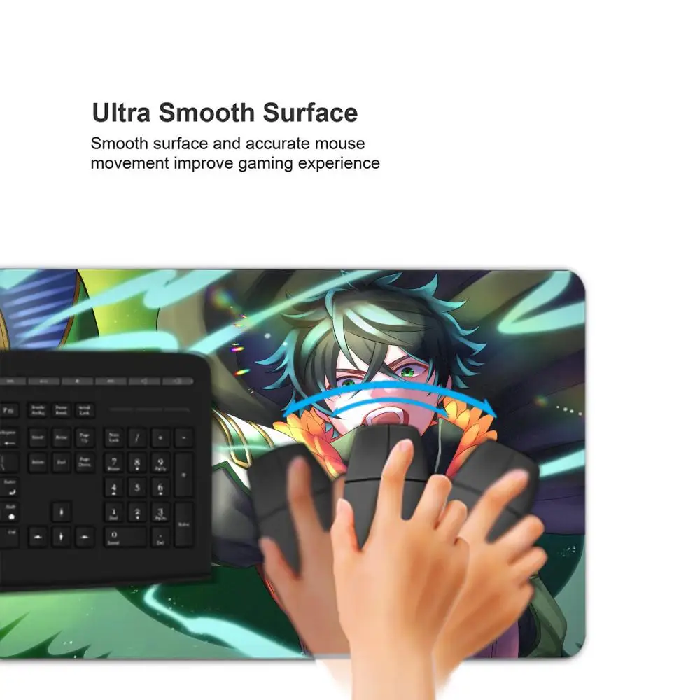 The Rising of the Shield Hero Mouse Pad Large Computer Mousepad Office 1000x500mm XXL Pc Gamer Non-slip Rubber Keyboard Deskmat