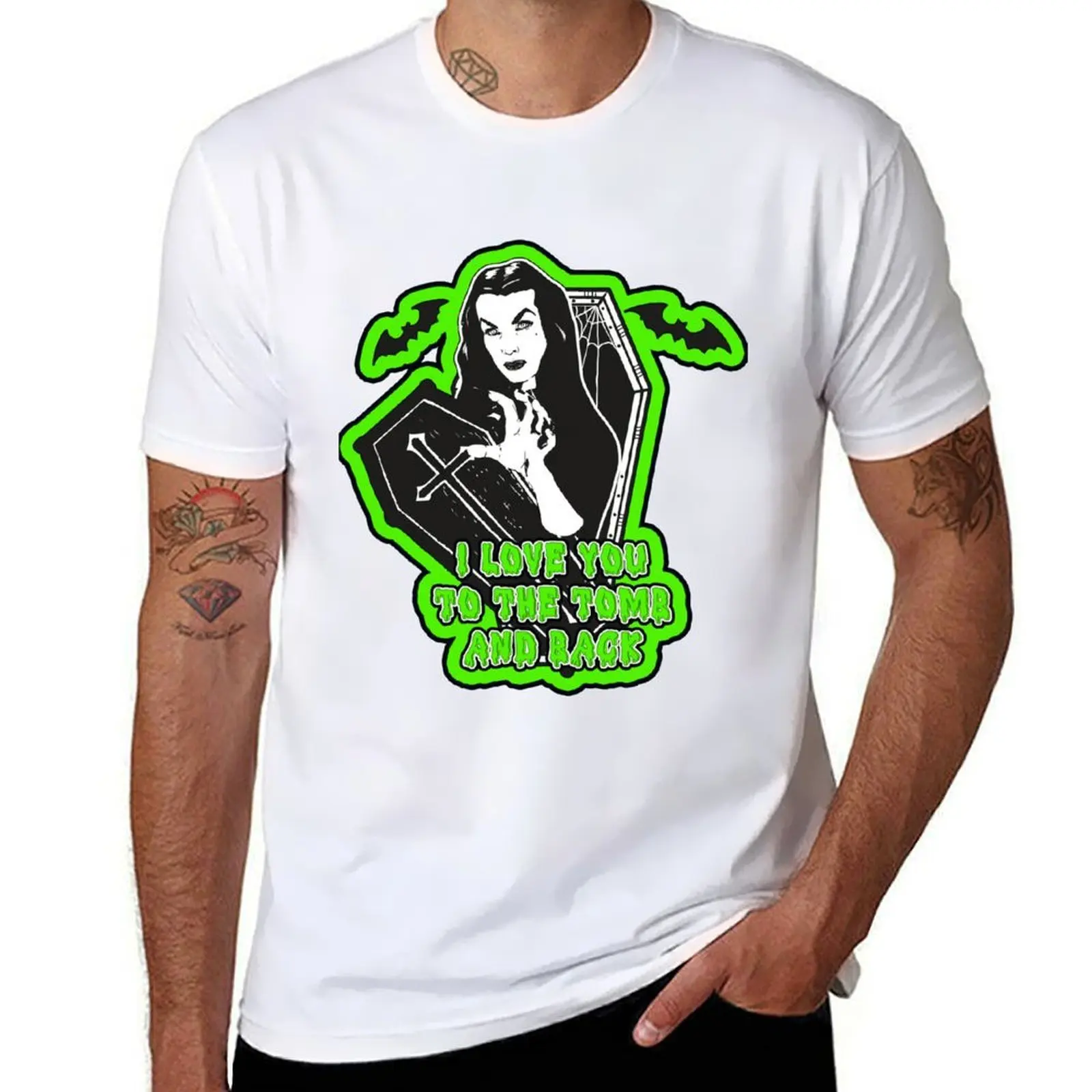 

Vampira To the tomb and back T-Shirt Lightweight Running T-Shirt