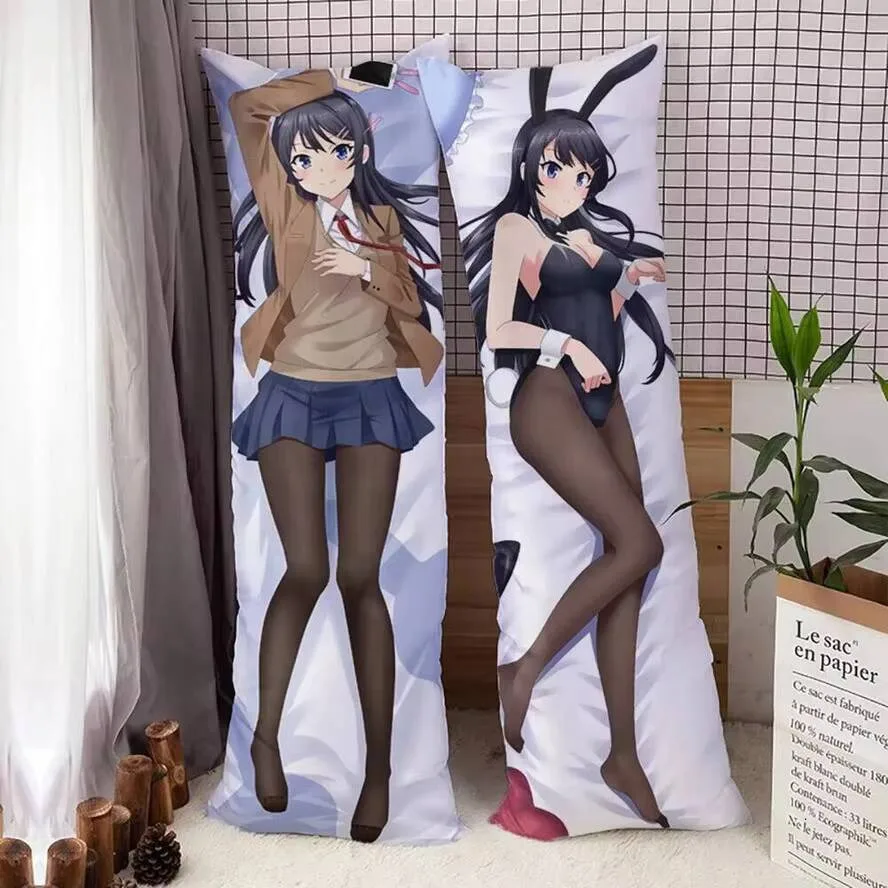 

Не аниме Dakimakura Rascal Not Dream Of Bunny Girl Senpai Mai Sakurima Hing Body Наволочка 150 см