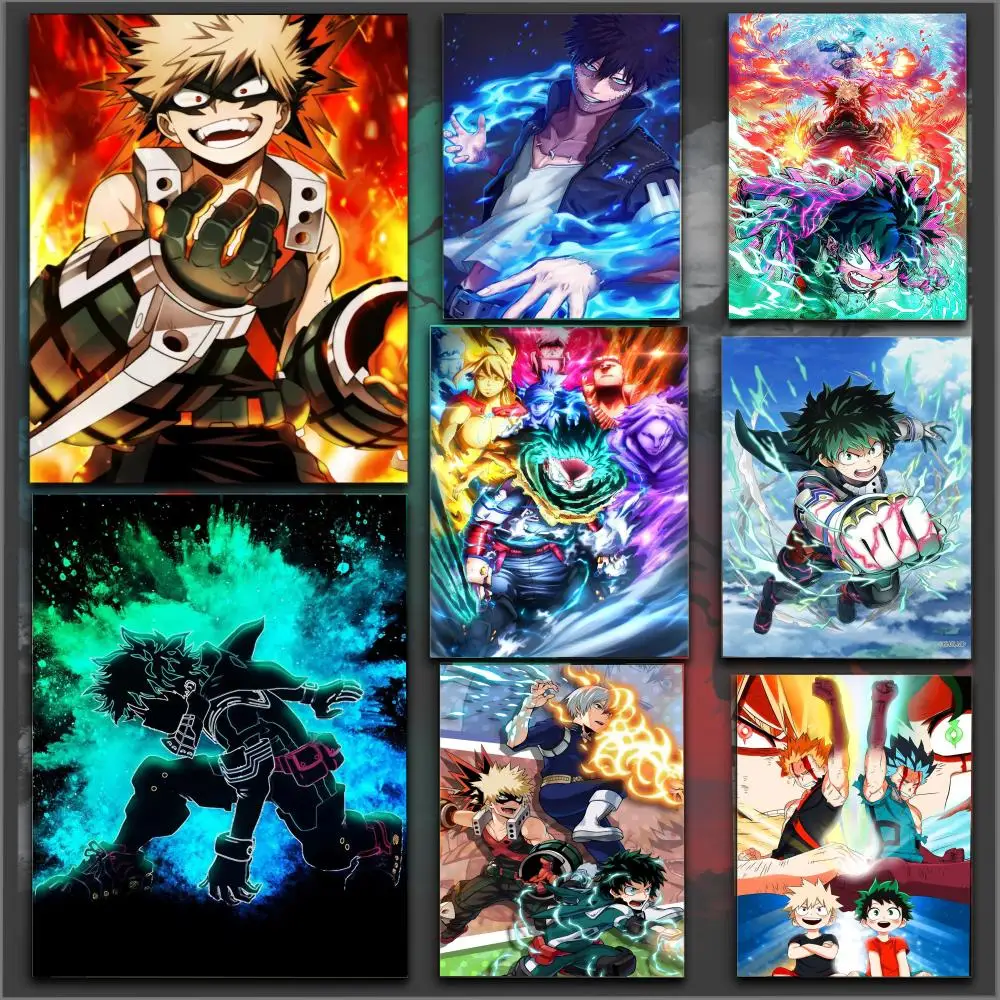 M-My Hero Academia Anime Poster HD Anime Hot Theme Singer/OS