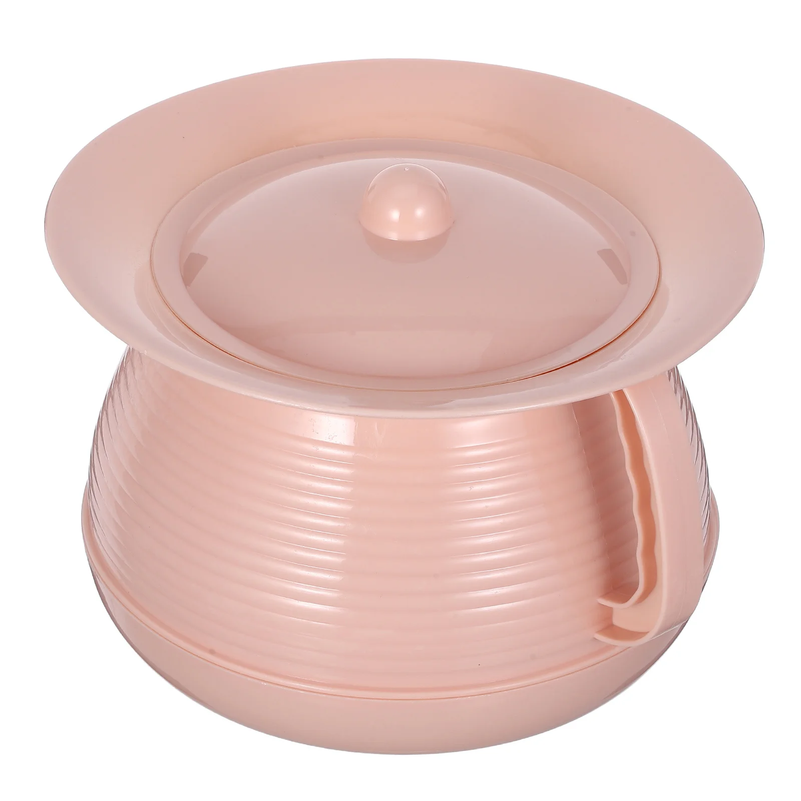 وعاء بول محمول للأطفال والكبار، دلو تبول بلاستيكي خفيف الوزن مع غطاء، تصميم مدمج خالٍ من الرائحة للسفر والتخييم #5