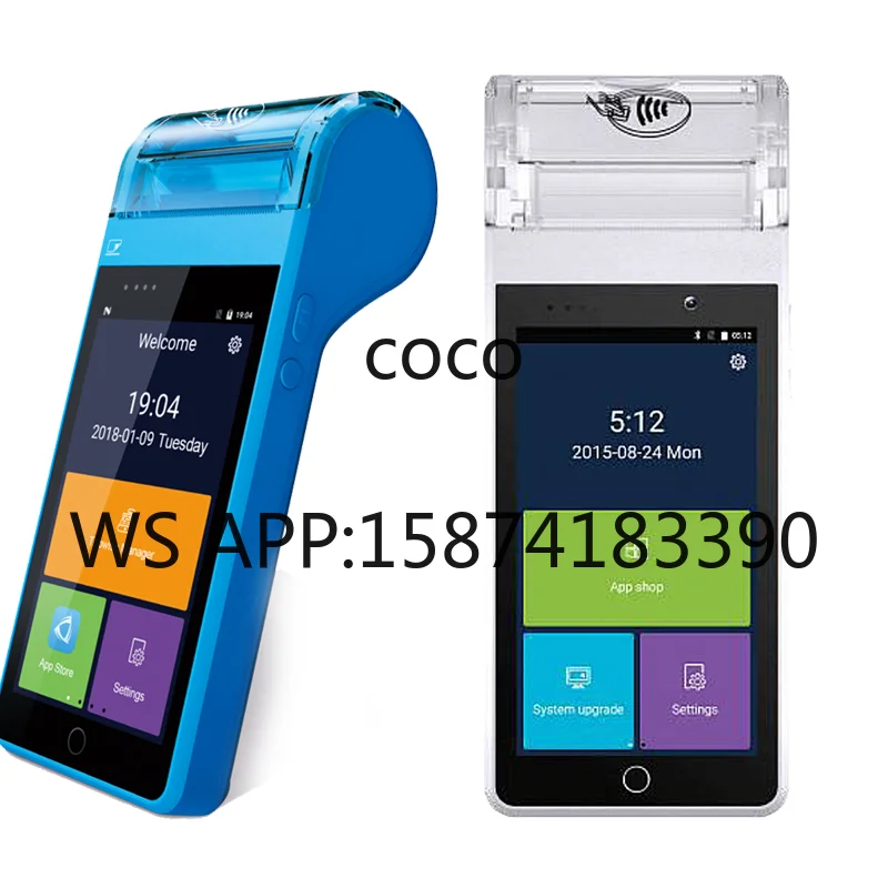 4G Wireless T2N Smart POS Terminal for E-voucher & Event Ticket Payment with Printing