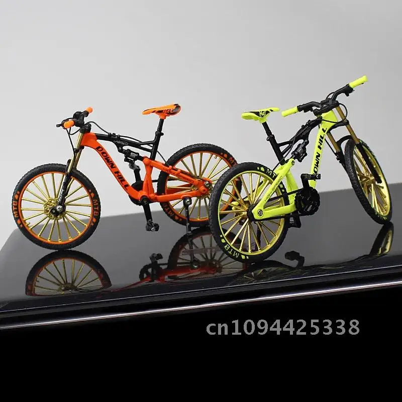 Nieuwe mini 1:10 Legering Model Fiets Diecast Metalen Vinger mountainbike Racing Simulatie Volwassen Collectie Geschenken Speelgoed voor kinderen