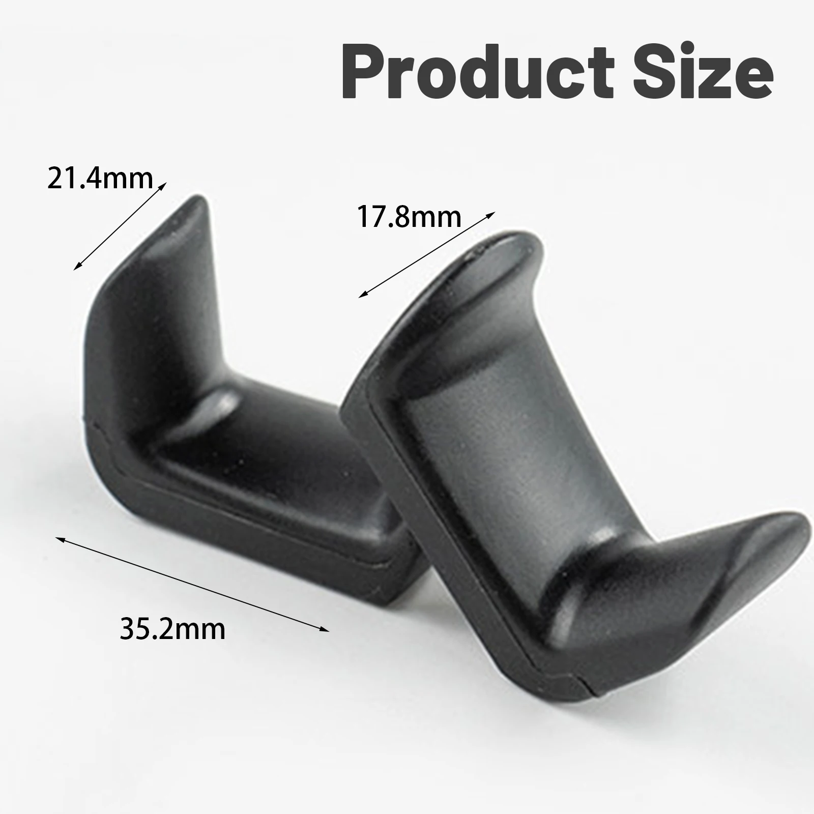 Clarinet Thumb Rest Cushion 2 Pack, Premium Soft Silicone Ergonomic Anti-Fatigue Non-Slip Pads for Oboe Woodwind Instruments