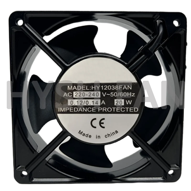 

Вентилятор для отвода тепла HY12038FAN 220V-240V 0,12-0.14A 20W