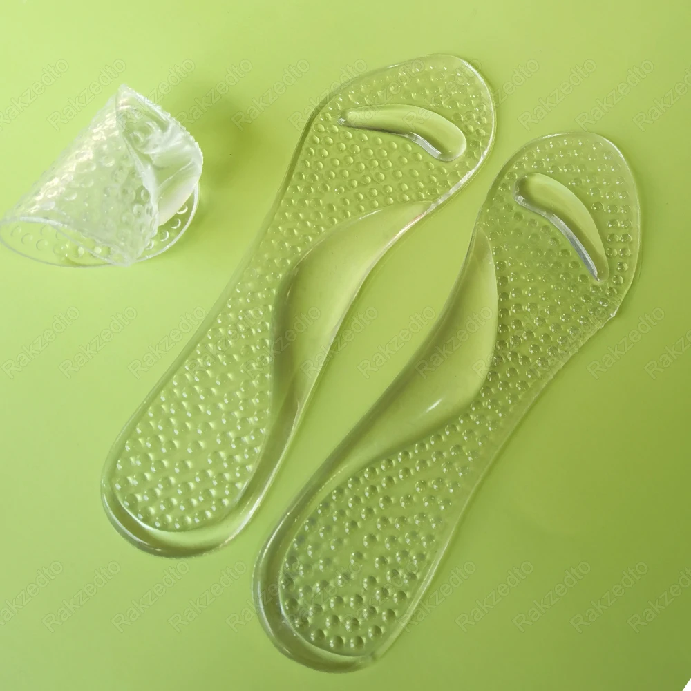 Silicone Insoles for High Heels Flat Foot Orthopedic Insoles for Shoes Woman Plantar Fasciitis Arch Support Massage Shoes Pads
