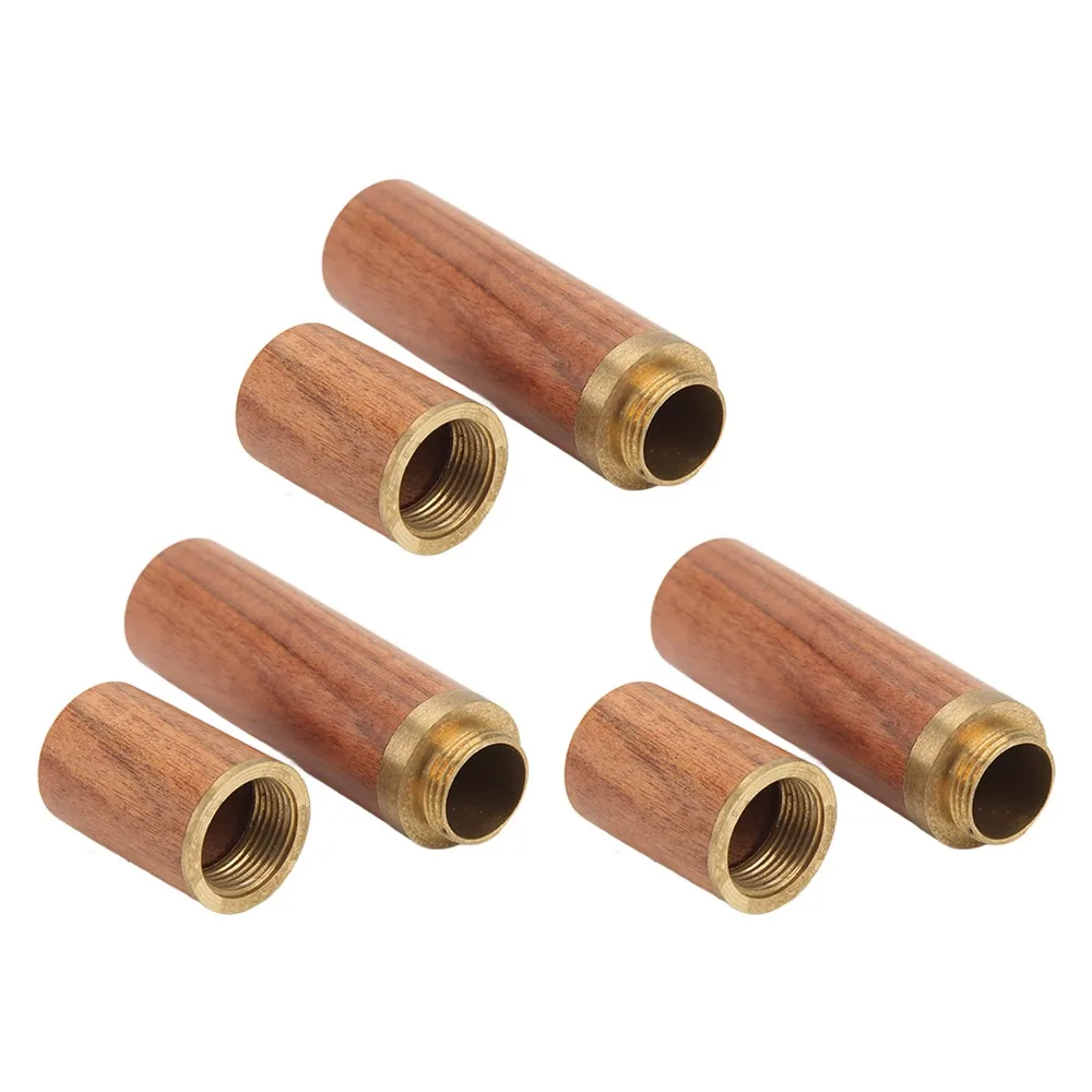 3pcs Mini Wooden Material Needle Storage Box Pocket Design Easy Cleaning Needle Case Toothpick Dispenser Pocket Carry