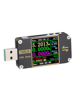 1pc USB Tester FNB38 Current And Voltage Meter USB Tester QC4+ PD3.0 2.0 Fast Charging Protocol 69*30*9.5mm Electrical Equipment
