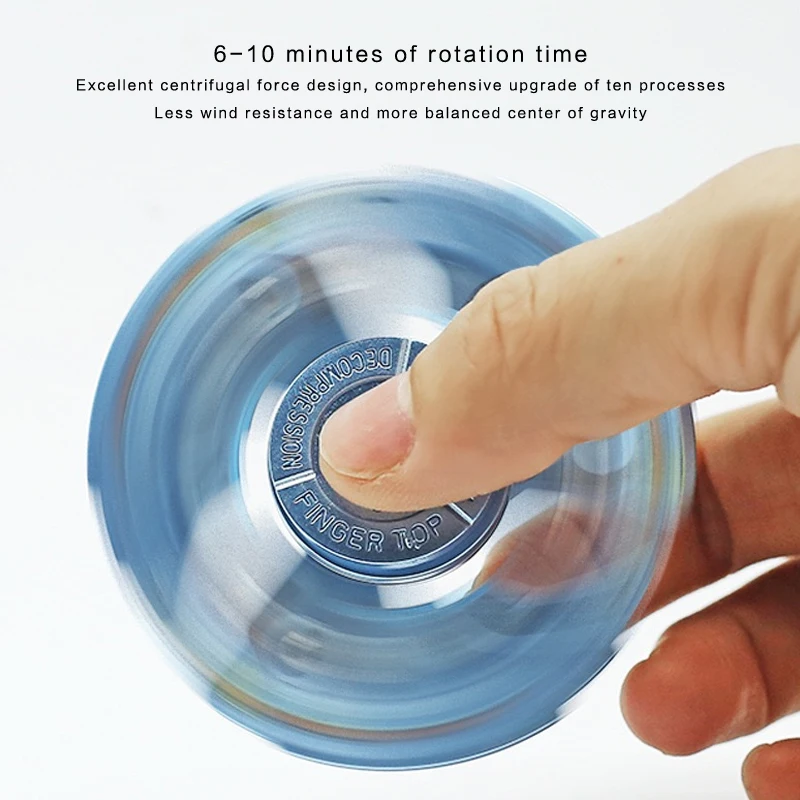 Fidget Spinner deformado, juguetes Fidget, Spinner de mano, juguetes de ventilación, alivio del estrés para adultos, regalo giroscópico sensorial