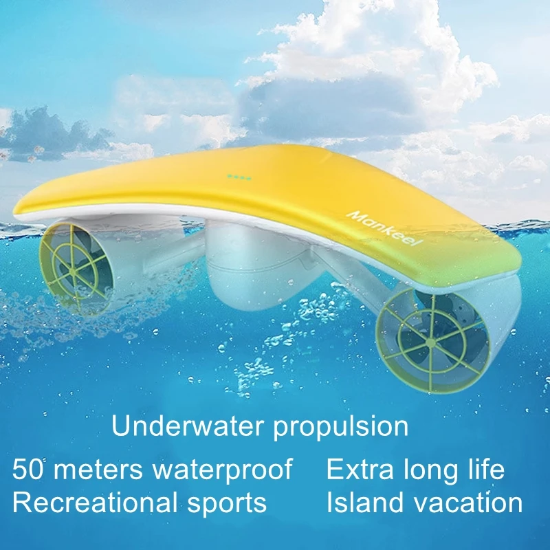 電気水中スラスターブラシレスモーターダイビングハンドヘルド水泳プロフェッショナルブースト水中ドローン撮影アーティファクト