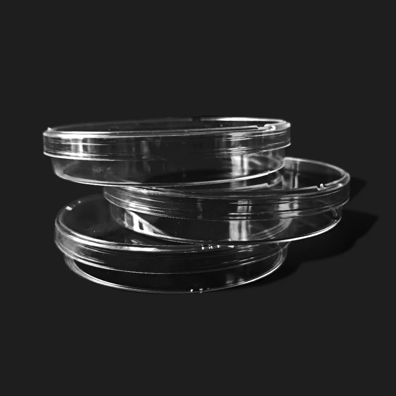 

10Pcs/Bag 90mm Plastic Petri Dishes with Lid Culture For Microorganisms Cell Clear Sterile Chemical Instrument Drop Shipping