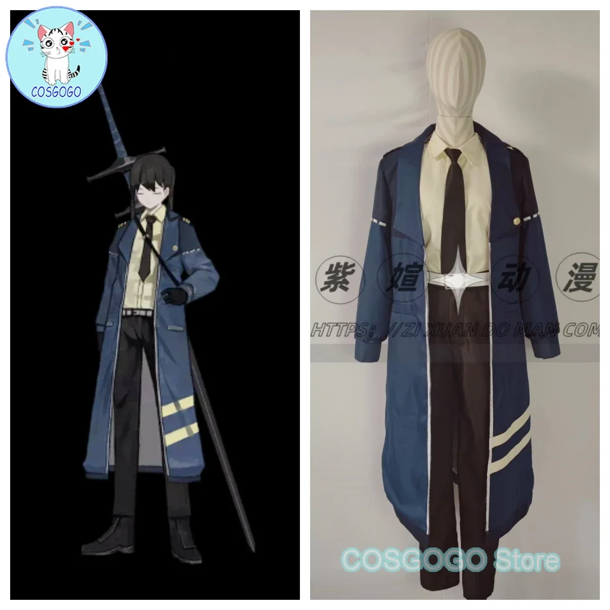 COSGOGO [Customized] Library Of Ruina Zwei Association Isadora Cosplay Costume Cos Game Anime Uniform Hallowen Clothes Clothing