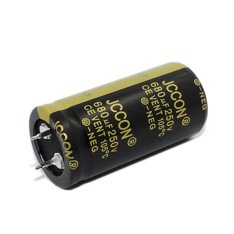 25x50mm 2pcs 63v 6800uf 250v 680uf 450v 330uf black Audio Electrolytic Capacitor For Hifi Amplifier Low