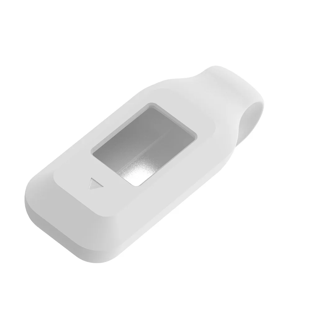 

2pcs Smart Watch Replacement Belt Clip Durable Waterproof Silicone Holder Cover For Kids Women Men White Red Stylish Accessory