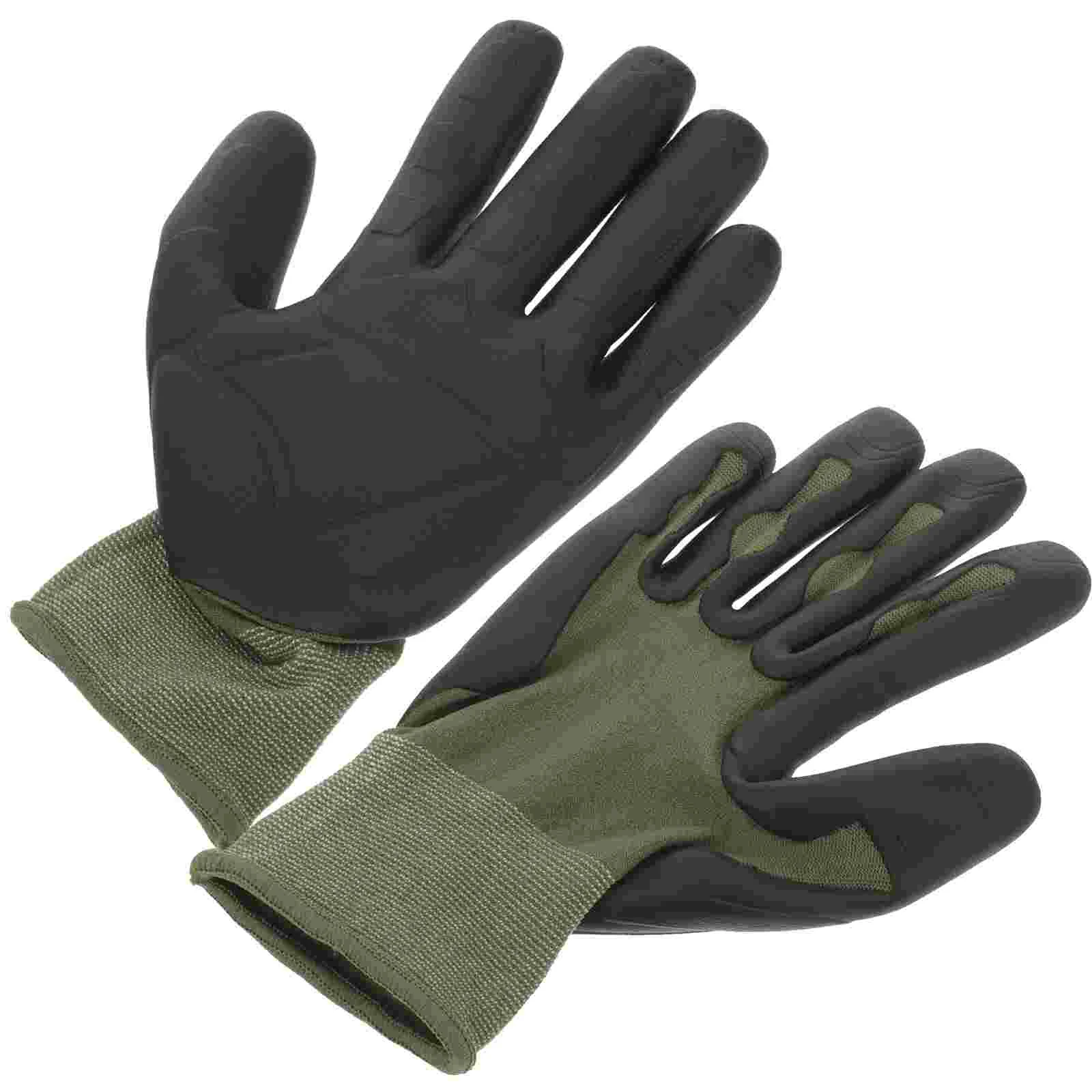 

Rubber-injected Gloves Mittens Protective Work for Men Working Protection Nylon Outdoor Man