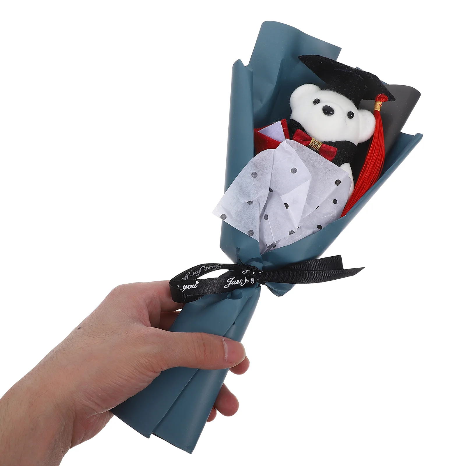 

Graduation Bear Bouquet Decor Banquet Present Themed Props Graduate Table Decorations Toys