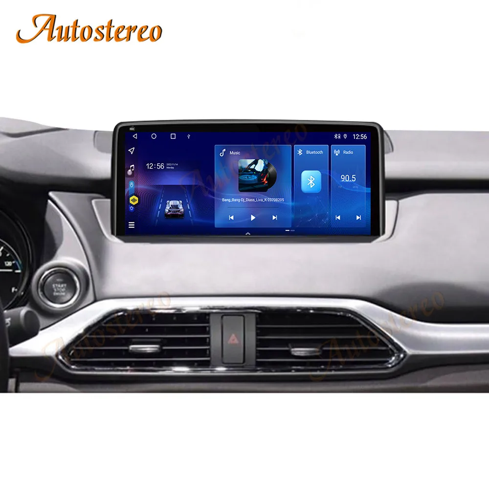 10.25 Android 128GB For Mazda CX-9 2016-2021 IPS HD Screen Car Multimedia Radio Stereo GPS Navigation System Player DSP Carplay