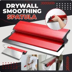 25/40/60cm Drywall Skimming Blade Stainless Steel Skimmer Putty Knifes Smoothing Painting Finishing Plastering Construction Tool