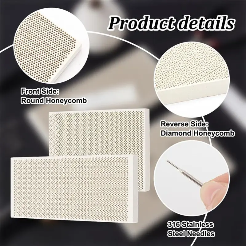 A29F-Honeycomb Welding Plate Rectangular Welding Honeycomb Panel Jewelry Making Tool Set Jewelry Welding