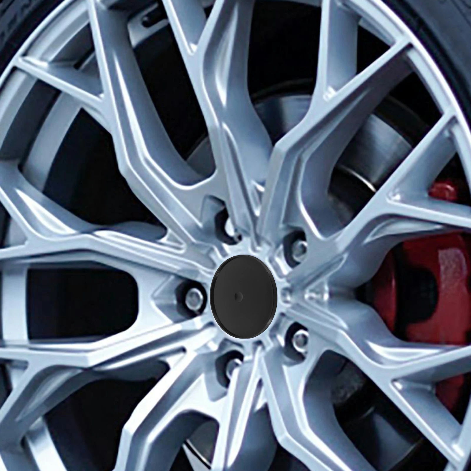 

4pcs Car Wheel Center Caps Durable Lightweight Easy Install For Automotive Hub Tire Accessories Caps Tire Accessories