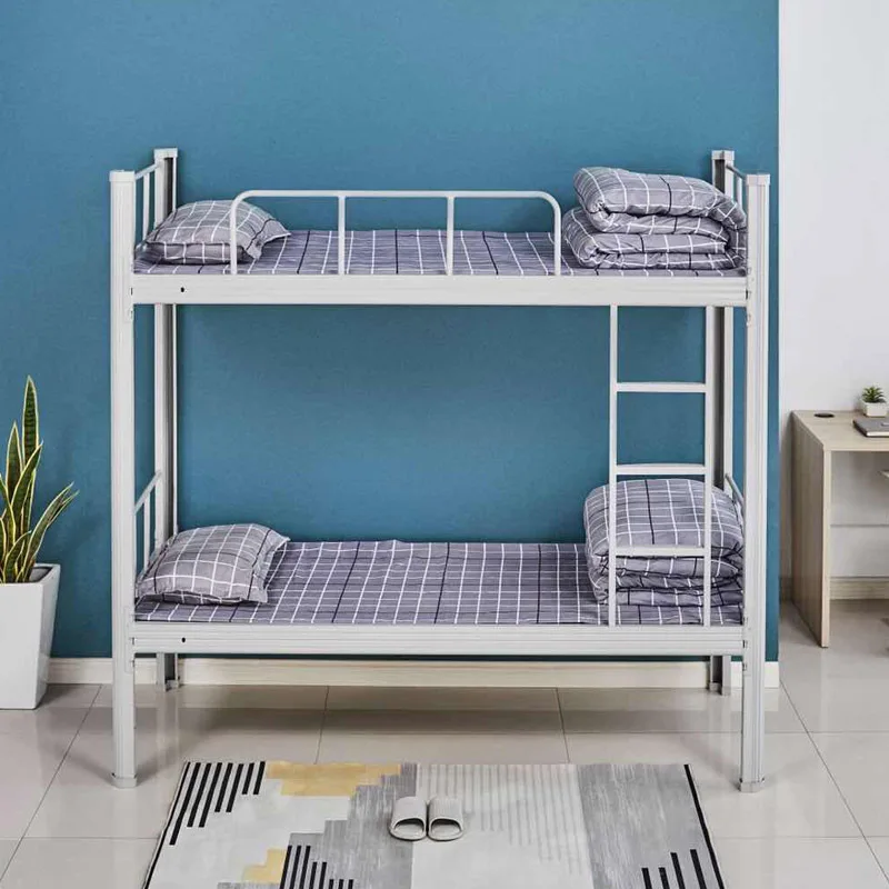 Commercial Steel Double Decker Bunk Bed for Adults and Students Metal Beds Litera para adultos