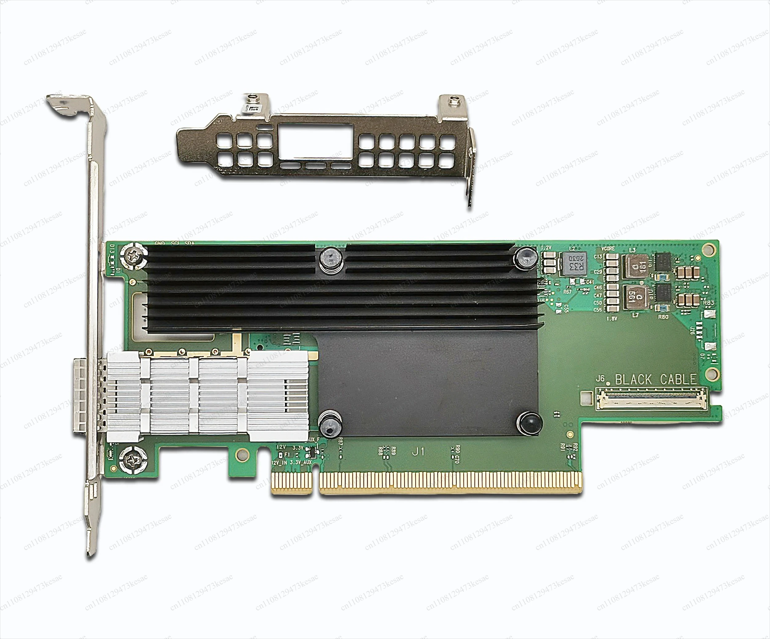Mellanox ConnectX-6 MCX653105A-HDAT 200GbE HDR IB Network Card Single Port QSFP56 PCIe 3.0/4.0 x16 Ethernet Adapter