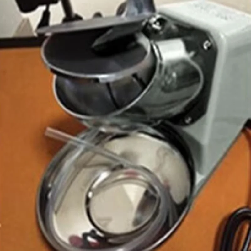 Commercial Electric Ice Cube Crushing Machine Industrial Snow Cone Maker Household Outdoor Use Energy Efficient
