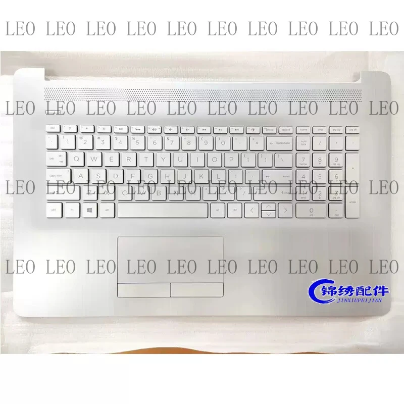 SS For HP 17-BY 17-CA L92783-001 Laptop Palmrest w/Backlit Keyboard