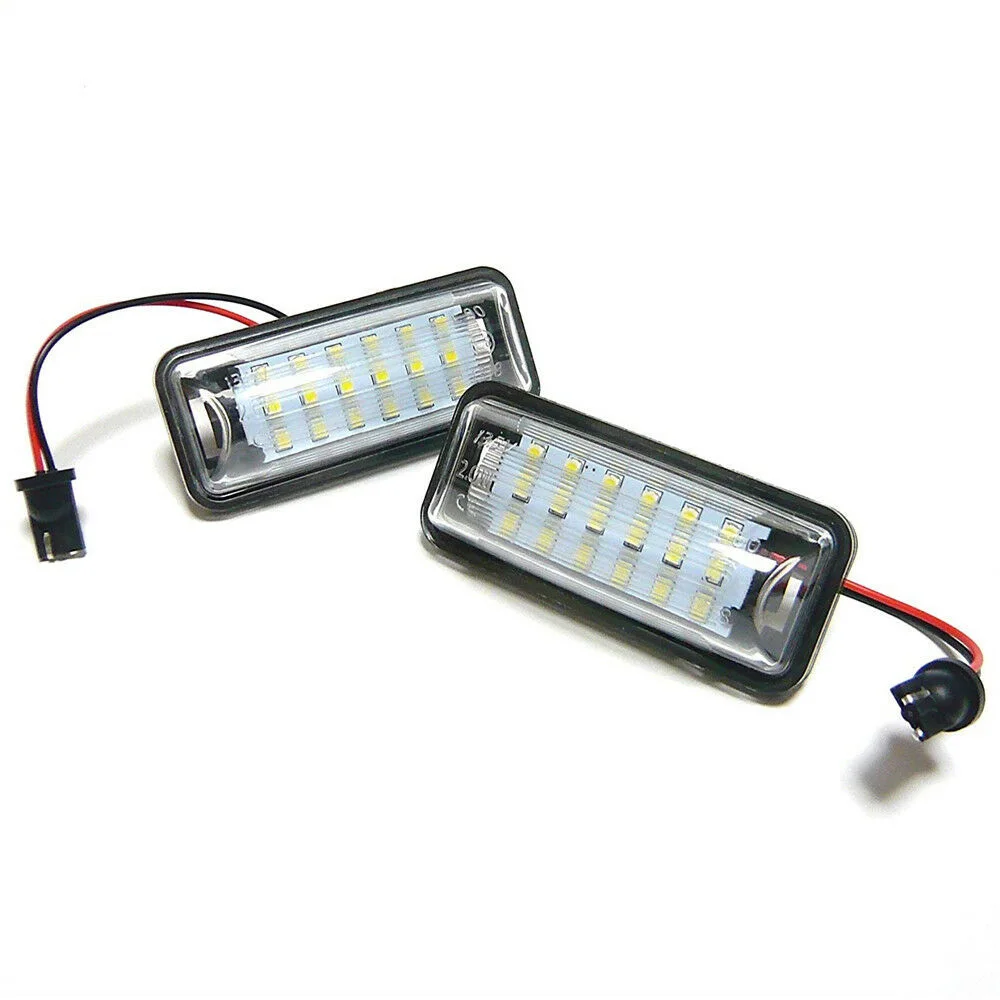 2X LED رقم لوحة ترخيص ضوء لتويوتا FT-86 GT86 سوبارو BRZ WRX فورستر