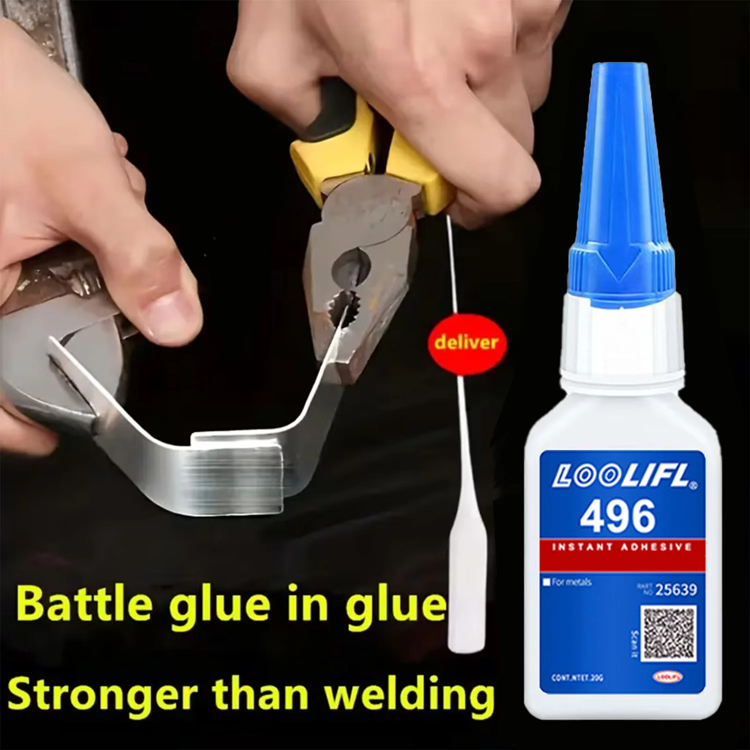 Super Glue 10Ml-20Ml, Fast-Drying Transparent Cyanoacrylate Glue, Suitable for Metal, Plastic, Wood, Ceramics, Glass, and DIY Repairs, Safe and Easy to Use, Transparent and Non-Yellowing