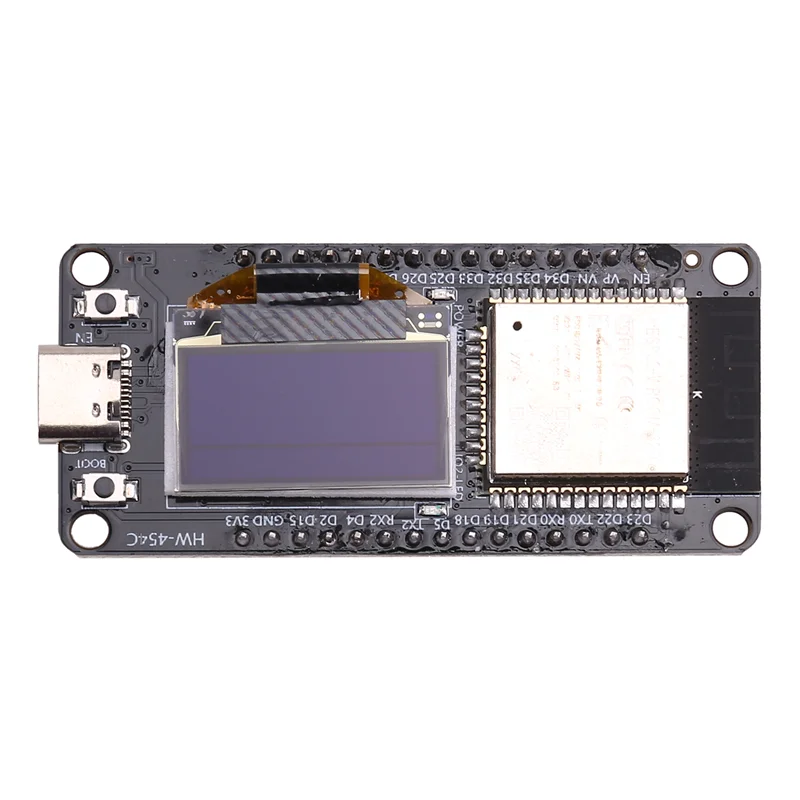 

New!!ESP32 ESP-WROOM-32 WIFI Development Board Module CH340 With 0.96 OLED Display For ESP32 OLED