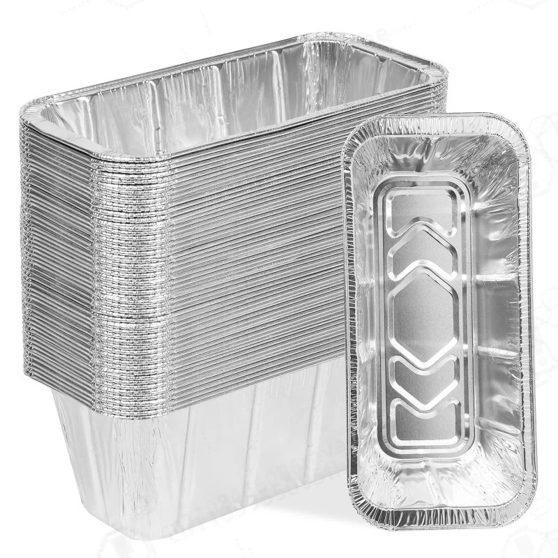 Aluminum Foil Grease Drip Tray Liners Fit Flat Top Griddle Grill Disposable Oil Catch Pan BBQ Accessories