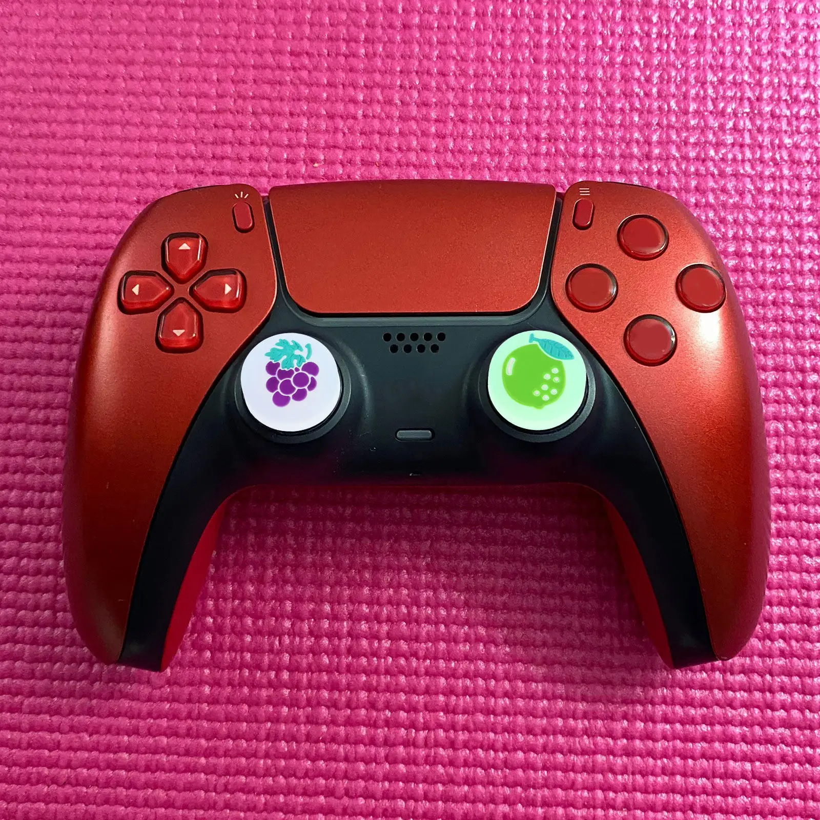 4Pcs Silicone Thumb Caps Glow in The Dark Joystick Grips Comfortable Anti-Scratch Controller Covers Replacement