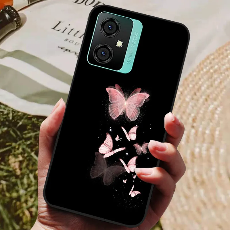 For Blackview Oscal Tiger 10 Case Shockproof Flower Back Cover For Blackview Oscal Tiger10 Soft Silicone Phone Fundas Bumper