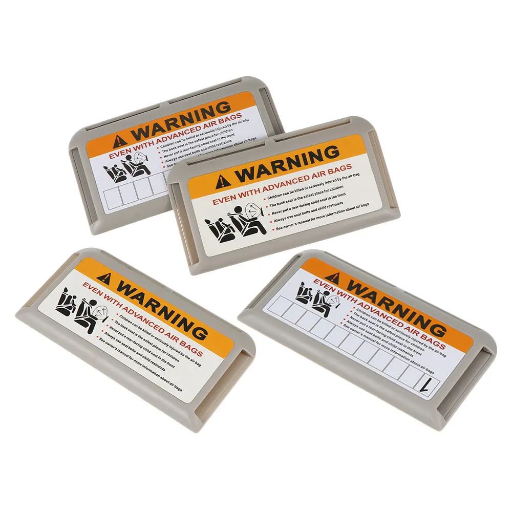 

4Pcs Car Sun Visor Card Holder Clip-on Visor Organizer for License Insurance Parking Cards Vehicle Interior Storage Auto Car