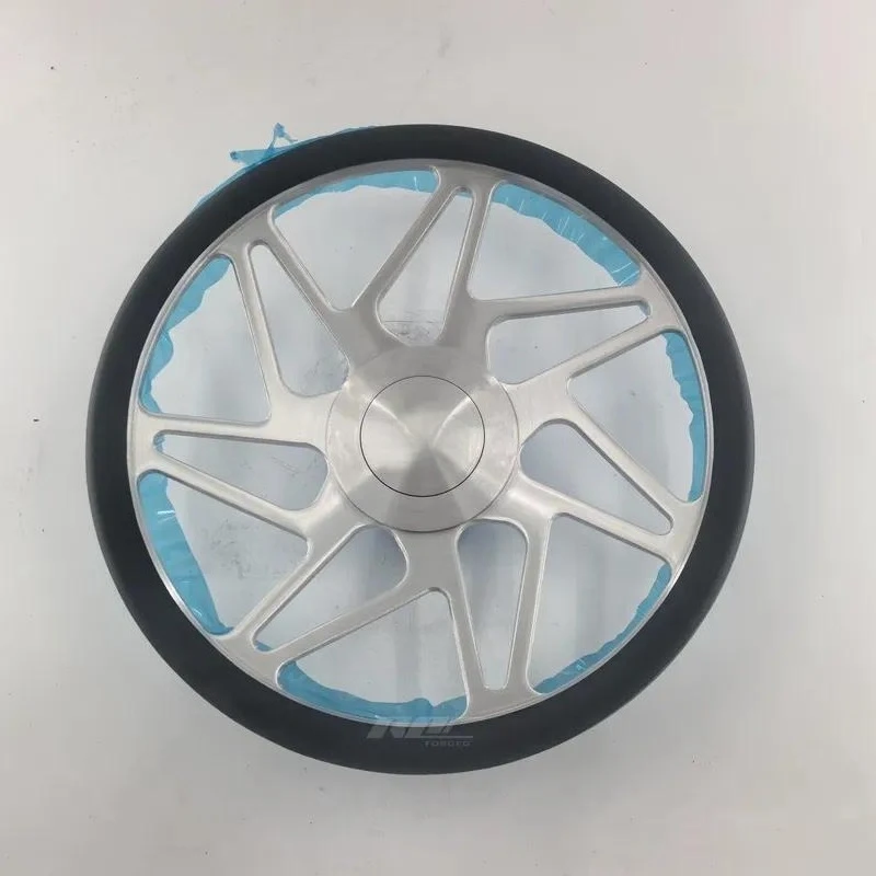 Roc Custom 15 Inch Forged Steering Wheels Brushed Silver Matching Steering Wheels for Range Rover Tahoe Chrysler