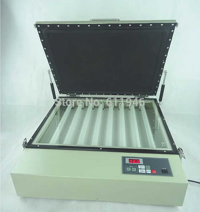 160W Ultraviolet UV Lithographic Solidification Exposure Machine Vacuum Frame Silk Screen Printing Exposure Machine