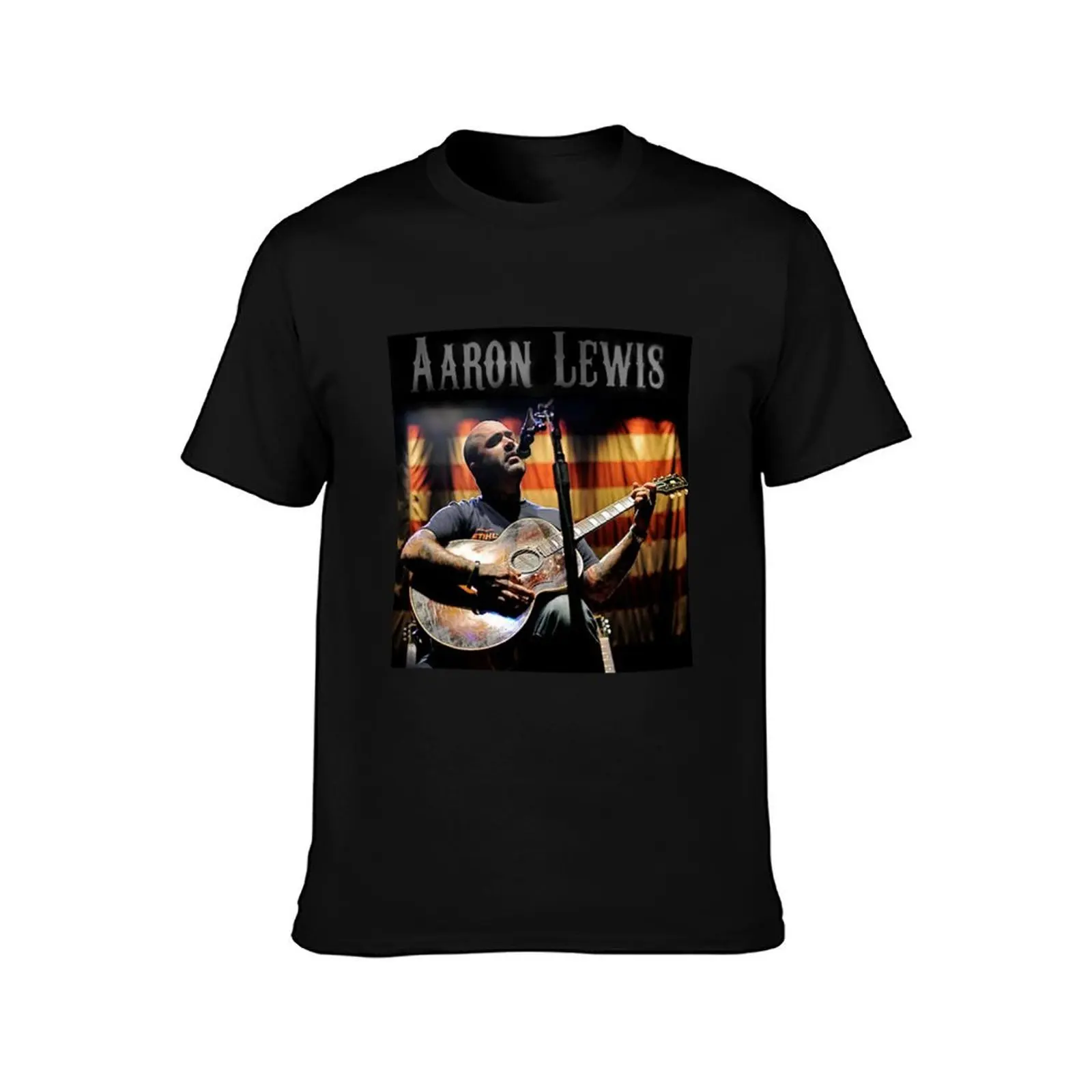 Aaron Lewis Singer Music T-Shirt Plus Size Comfort Fit Tee T-Shirt