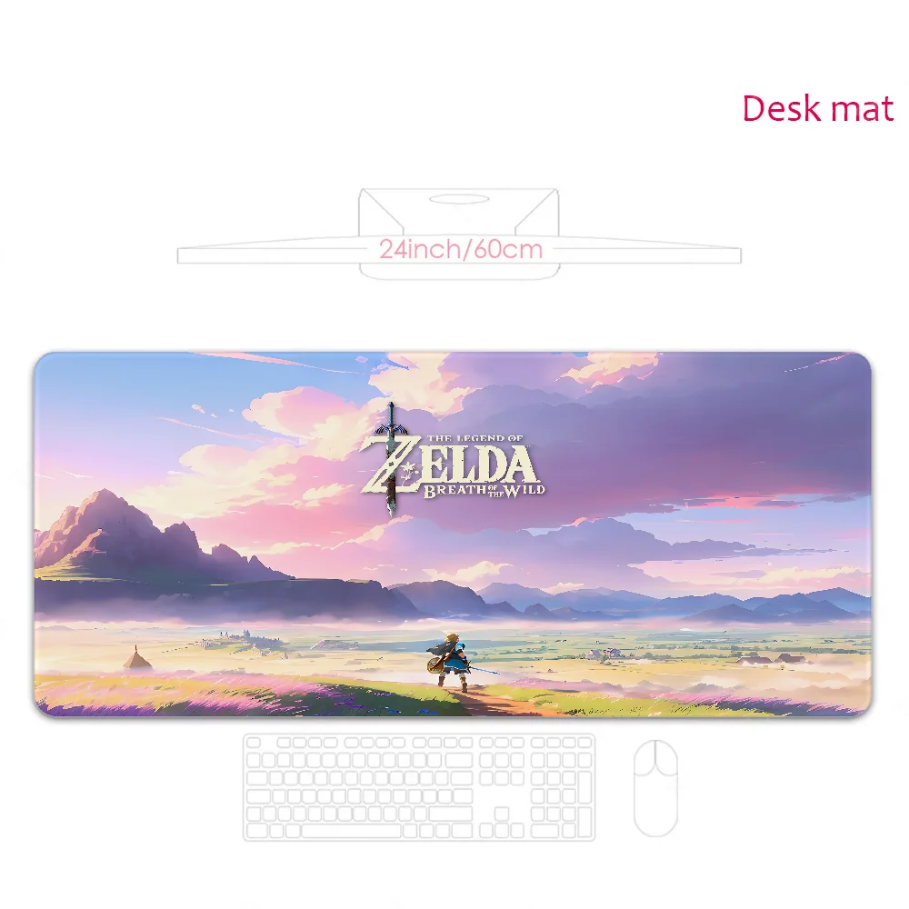 New T-The L-Legend Of Z-Zelda Gamer Mousepad Mouse Mat Desk Mat Large Gaming Accessories Prime Gaming XXL Keyboard Pad