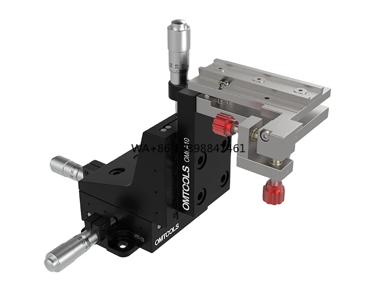 

HFM-XYZT Series 5-axis Optic Fiber Stages Manual Linear Motion Stages Linear Stages Holders for Fiber