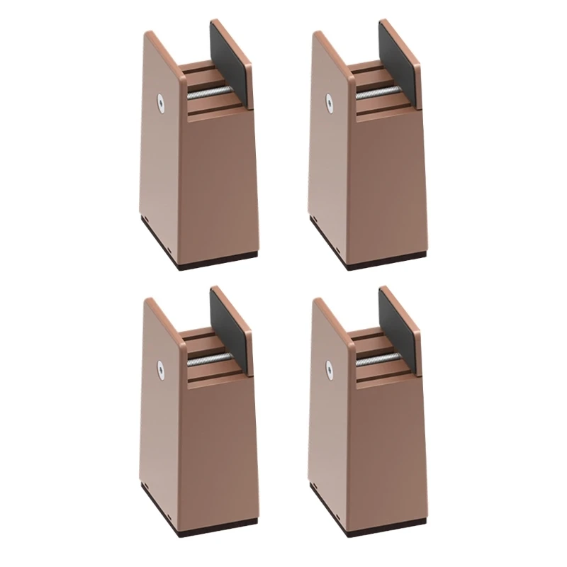 

4Pcs 2Inch Thick Bed Leg Elevators Furniture Risers for Sofa Table Desk Support