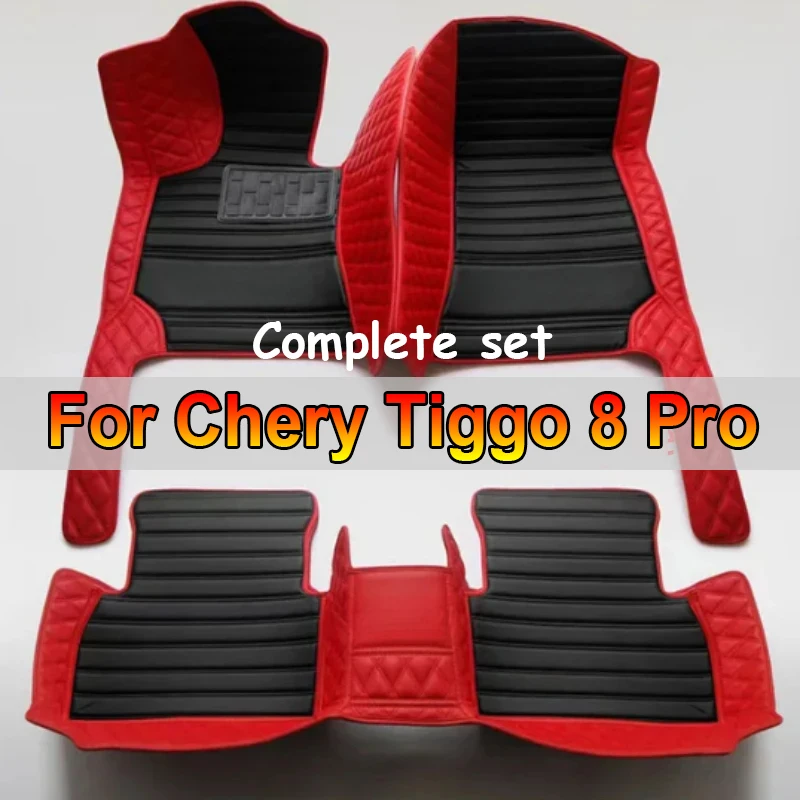 

Автомобильные коврики для Chery Tiggo 8 Pro Five Seats 2022 2023, пользовательские автомобильные подушечки для ног, автомобильный ковер, аксессуары для интерьера