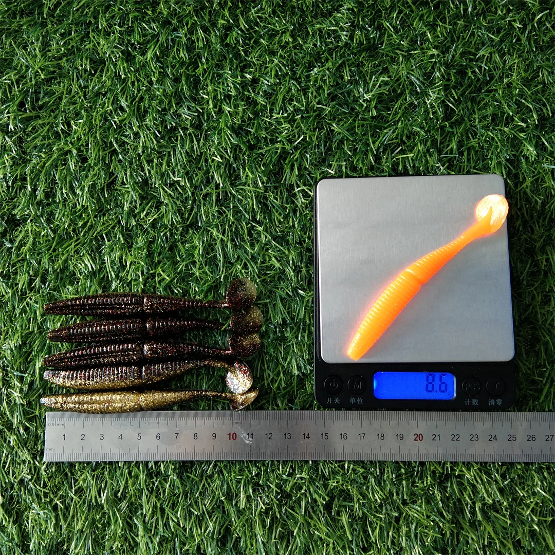 5 قطعة الصيد السحر 10 سنتيمتر 8.6 جرام الطعوم الاصطناعية Wobblers لينة السحر شاد الكارب سيليكون الصيد الطعوم الناعمة معالجة