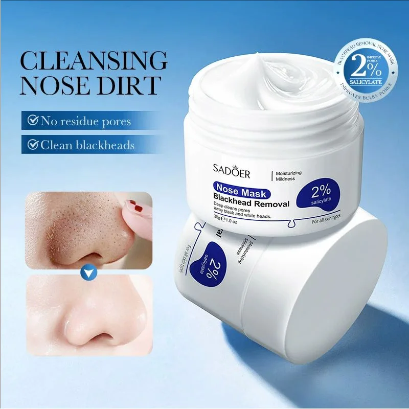 new Efficient Blackhead Remover Nose Mask Pore Strip Black Mask Peeling Acne Treatment Black Deep Cleansing Skin Care Beauty