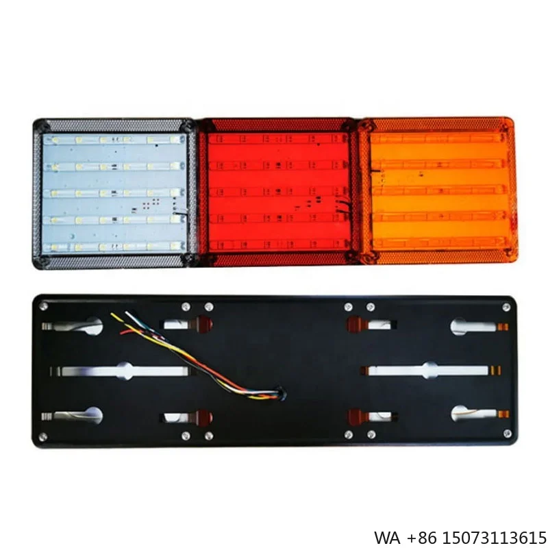 IP68 High Quality 19 LED Arrowhead Tail Light for Trailer Vehicle Ship Truck