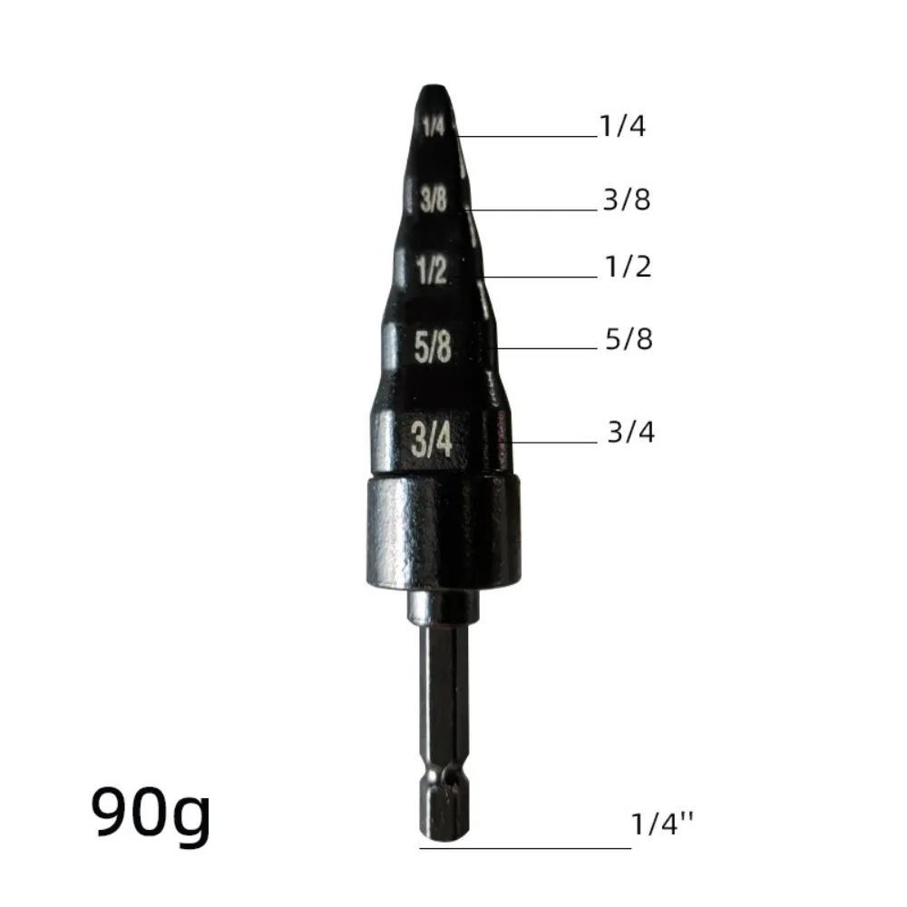 Copper Pipe Expander Swaging Drill Bit Set Repair Tool Air Conditioner Swage Tube Expander Swaging Flaring Tools