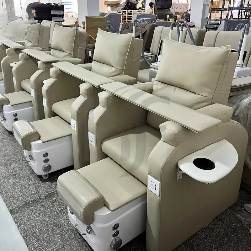 Colorful Simple Manicure Chair Spa Pedicure Chair Promotion Nail Salon Foot Bath Sofa Candy Color Nail Chair