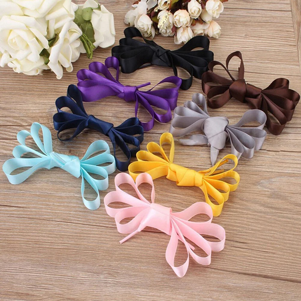 

Pair Silk Ribbon Shoelaces Flat Fashion Shoe Laces Grass Green Perfect for DIY Gift Decoration Durable and Stylish Shoestrings