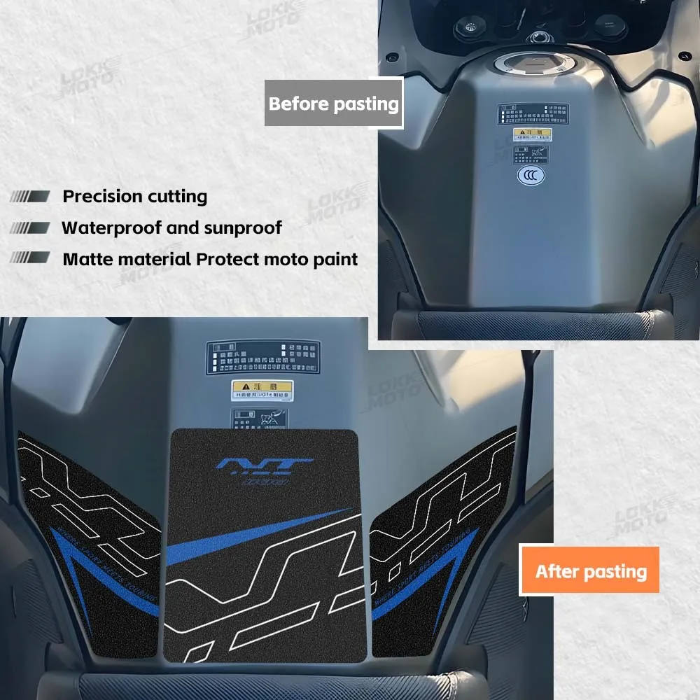 Motorcycle Thickened Frosted Sticker Fuel Tank Pad Protector Decal Kit Anti-Scratch For NT1100 nt1100 NT1100 DCT Sport Tourer